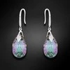 Diamond Sky Jewelry Sidabriniai auskarai moterims DiamondSky „Baroque III (Vitrail Light)“ su Swarovski kristalais