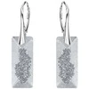 Diamond Sky Jewelry Sidabriniai auskarai moterims DiamondSky „Growing Crystal II" su Swarovski kristalais