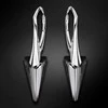 Diamond Sky Jewelry Sidabriniai auskarai moterims DiamondSky „Spike II (Sidabrinis Night)“ su Swarovski kristalais