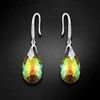 Diamond Sky Jewelry Sidabriniai auskarai moterims DiamondSky „Baroque III (Vitrail Medium)“ su Swarovski kristalais