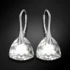 Diamond Sky Jewelry Sidabriniai auskarai moterims DiamondSky „Evening Shine" su Swarovski kristalais