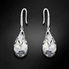 Diamond Sky Jewelry Sidabriniai auskarai moterims DiamondSky „Baroque III (Comet Argent Light)“ su Swarovski kristalais