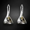 Diamond Sky Jewelry Sidabriniai auskarai moterims DiamondSky „Osiris (Sidabrinis Night)“ su Swarovski kristalais
