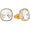 Diamond Sky Jewelry Sidabriniai auskarai moterims DiamondSky „Glare“ su Swarovski kristalais