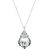Diamond Sky Jewelry Sidabrinis kaklo papuošalas moterims DiamondSky „Baroque V (Comet Argent Light)“ su Swarovski kristalais