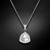 Diamond Sky Jewelry Sidabrinis kaklo papuošalas moterims DiamondSky „Elemental Magic (Crystal Ignite)“ su Swarovski kristalais