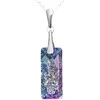Diamond Sky Jewelry Sidabrinis kaklo papuošalas moterims DiamondSky „Growing Crystal II (Vitrail Light)“ su Swarovski kristalais