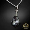 Diamond Sky Jewelry Sidabrinis kaklo papuošalas moterims DiamondSky „Baroque IV (Sidabrinis Night)“ su Swarovski kristalais