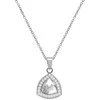 Diamond Sky Jewelry Sidabrinis kaklo papuošalas moterims DiamondSky „Elemental Magic (Crystal Ignite)“ su Swarovski kristalais