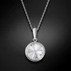 Diamond Sky Jewelry Sidabrinis kaklo papuošalas moterims DiamondSky „Clarice“ su Swarovski kristalais