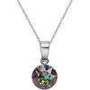 Diamond Sky Jewelry Sidabrinis kaklo papuošalas moterims DiamondSky „Classic (Vitrail Medium)“ su Swarovski kristalais