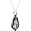 Diamond Sky Jewelry Sidabrinis kaklo papuošalas moterims DiamondSky „Baroque V (Sidabrinis Night)“ su Swarovski kristalais