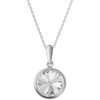 Diamond Sky Jewelry Sidabrinis kaklo papuošalas moterims DiamondSky „Clarice“ su Swarovski kristalais