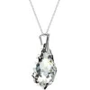 Diamond Sky Jewelry Sidabrinis kaklo papuošalas moterims DiamondSky „Baroque V (Comet Argent Light)“ su Swarovski kristalais