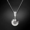 Diamond Sky Jewelry Sidabrinis kaklo papuošalas moterims DiamondSky „Classic (Light Chrome)“ su Swarovski kristalais