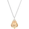 Diamond Sky Jewelry Sidabrinis kaklo papuošalas moterims DiamondSky „Baroque V (Golden Shadow)“ su Swarovski kristalais