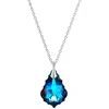 Diamond Sky Jewelry Sidabrinis kaklo papuošalas moterims DiamondSky „Baroque V (Meridian Mėlyna)“ su Swarovski kristalais