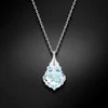 Diamond Sky Jewelry Sidabrinis kaklo papuošalas moterims DiamondSky „Baroque V (Aurora Borealis)“ su Swarovski kristalais