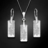 Diamond Sky Jewelry Sidabrinis papuošalų rinkinys moterims DiamondSky „Growing Crystal II“ su Swarovski kristalais