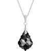 Diamond Sky Jewelry Sidabrinis papuošalų rinkinys moterims DiamondSky „Baroque IV (Sidabrinis Night)“ su Swarovski kristalais