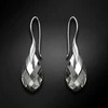 Diamond Sky Jewelry Sidabrinis papuošalų rinkinys moterims DiamondSky „Baroque II (Juodas Diamond Light Chrome)“ su Swarovski kristalais