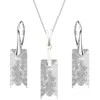 Diamond Sky Jewelry Sidabrinis papuošalų rinkinys moterims DiamondSky „Growing Crystal II“ su Swarovski kristalais
