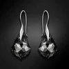 Diamond Sky Jewelry Sidabrinis papuošalų rinkinys moterims DiamondSky „Baroque IV (Sidabrinis Night)“ su Swarovski kristalais