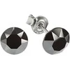 Diamond Sky Jewelry Sidabrinis papuošalų rinkinys moterims DiamondSky „Classic (Jet Hematite)“ su Swarovski kristalais