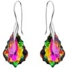 Diamond Sky Jewelry Sidabrinis papuošalų rinkinys moterims DiamondSky „Baroque IV (Vitrail Medium)“ su Swarovski kristalais