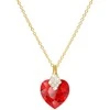 Diamond Sky Jewelry Sidabrinis papuošalų rinkinys moterims DiamondSky „Cute Valentine (Light Siam)“ su Swarovski kristalais