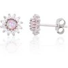 Sidabriniai auskarai moterims DiamondSky „Moon Charm XII“