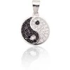 Sidabrinis pakabukas su cirkoniu "Yin and Yang IV"