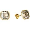 Spark Sidabriniai auskarai moterims DiamondSky „Imperial (Golden Shadow)“ su Swarovski kristalais