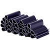 Tvoros juostos klipsai BAUSWERN Eco (40 vnt) 47,5 mm RAL7016 (Pilka)