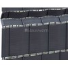 Tvoros juostos klipsai BAUSWERN Eco (40 vnt) 47,5 mm RAL7016 (Pilka)