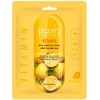 Jigott Vitamin Real Ampoule Mask - lakštinė veido kaukė su vitaminų kompleksu, 27 ml