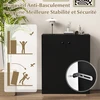 2 durų spintelė juoda