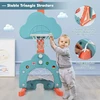 3-in-1 krepšinio stovas žalias