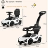 3-in-1 paspiriamas vežimėlis baltas