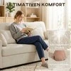 3 vietų sofa smėlio spalvos