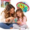 Dėlionė Ikonka 3D labirinto kamuolys, 100 lygių, įvairių spalvų, Ø 12 cm