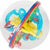 Dėlionė Ikonka 3D labirinto kamuolys, 100 lygių, įvairių spalvų, Ø 12 cm