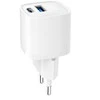 Gembird greitasis įkroviklis | TA-UC-PDQC20-W-01 | USB A+C