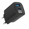 Gembird USB QC3.0 Type-C 30W PD LCD juodas