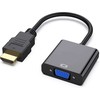 Adapteris HDMI į VGA, juodas