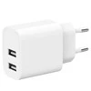 Gembird 2xUSB-A 5V 2.4 A balta