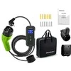 Qoltec Mobilna kroviklis automobiliui elektrinis EV su 2in1 reguliavimas Type2 | 3,5 kW | 230V | Wifi | LCD | Nešiojamas | Wallbox | 5 m