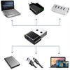 Adapteris OTG USB-A į USB-C juodas