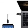 Adapteris OTG USB-A į USB-C juodas