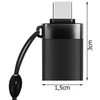 Adapteris usb-c to usb 3.0 otg solid